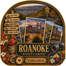 Roanoke Virginia Postcards/Gifts