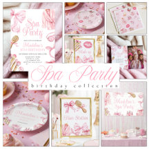 Spa Party Birthday Theme