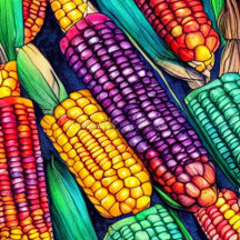 Autumn Colored corn