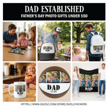 Dad Established 3 Photo Gifts