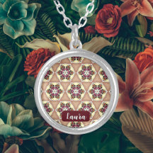 Vintage Floral Custom Name Birthday Gifts For Her 