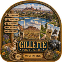 Gillette Wyoming Postcards/Gifts