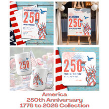 America 250th Anniversary 1776 - 2026 Collection