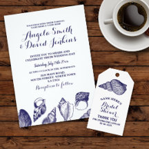 Illustrated Shells Navy