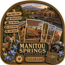 Manitou Springs Colorado Postcards/Gifts