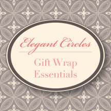 Elegant Circles Gift Wrap Essentials