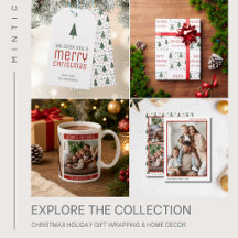 Christmas Holiday Gift Wrapping & Home Decor
