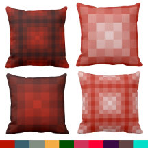 Pixelated Pillows - Living Room