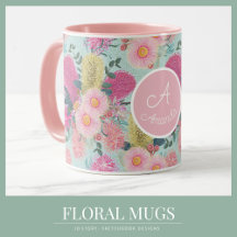 Floral Mugs