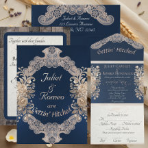 Gettin' Hitched - Ribbon & Lace