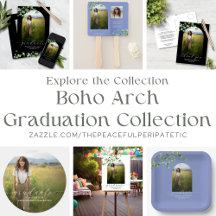 Boho Arch Graduation 