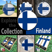 Finland, Finnish Flag / Helsinki