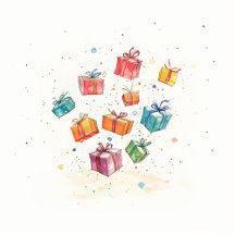 Retro Happy Holidays Celebration