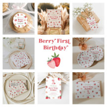 Strawberry Daisy BERRY first Birthday