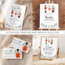 Nutcracker Christmas Baby Shower