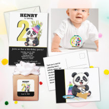 Cute Panda Birthday Party