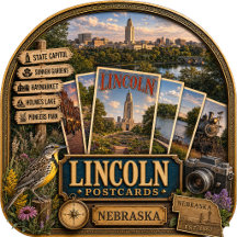 Lincoln Nebraska Postcards/Gifts