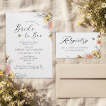 Rustic Wildflower Bride to Bee Bridal Shower