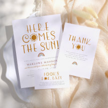 Here Comes The Sun   Sunshine Baby Shower