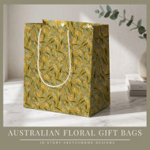 Australian Floral Gift Bags