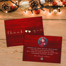 Real Foil Christmas Greeting Cards to Personalize 