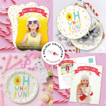 OH WHAT FUN CONFETTI   HOLIDAY PHOTO CARDS