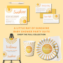 Sunshine Baby Shower