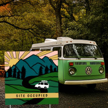 RV VANLIFE CAMPING SIGNS