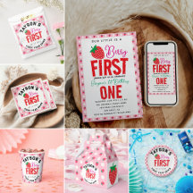 Berry First Birthday 1st Birthday Party Collection