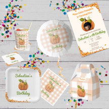 Our Little Pumpkin Birthday Party Collection