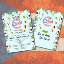 Spanish Puerto Rican Bebé Baby Shower Collection