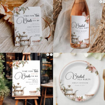 Elegant Tea Party Bridal Shower