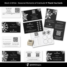 Black & White – Seasonal Moments of Gratitude