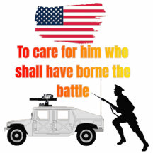 American patriotic keychain