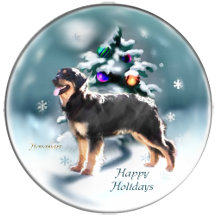 Hovawart Christmas