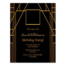 100th birthday party - Art deco glam style