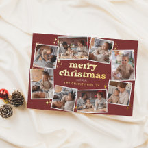Christmas - Holiday Photo Foil Cards