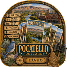 Pocatello Idaho Postcards/Gifts
