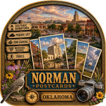 Norman Oklahoma Postcards/Gifts