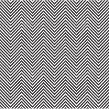 Black and White Abstract Chevron Pattern Monogram 