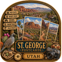 St. George Utah Postcards/Gifts