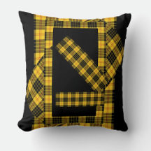 Yellow And Black Plaid Collection
