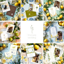 Mediterranean Lemons, Citrus and Flowers Wedding 
