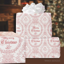Ornate Classy Christmas Toile 