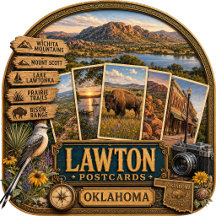 Lawton Oklahoma Postcards/Gifts