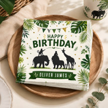 Tropical Wild One Celebration Supplies   Kids Birt