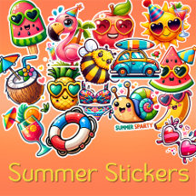 Summer Stickers