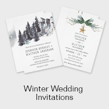 Winter Wedding Invitations