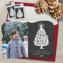 Hang a Shining Star   Chalkboard Christmas