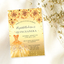Quinceanera - Gold